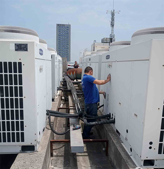 闵行中央空调制热和不制冷系统维修方法